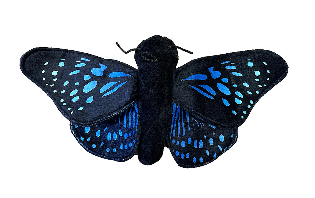 Blue Morpho Plush Butterfly Toy