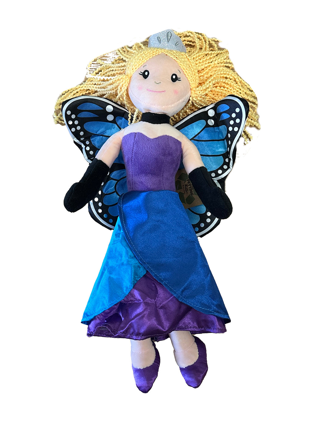 Blue Morpho Butterfly Plush Doll