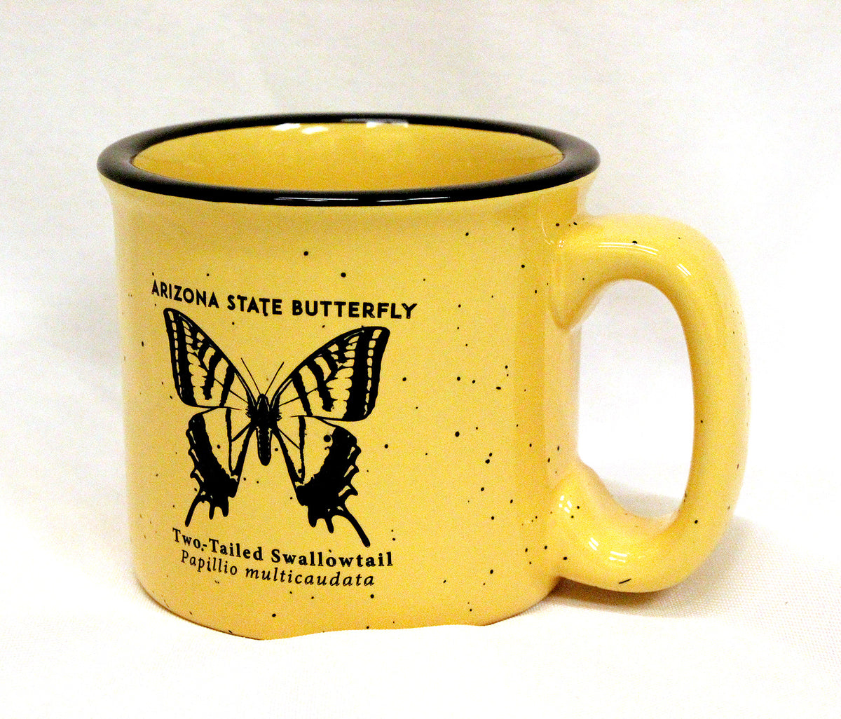 Arizona State Butterfly Mug (Two-tailed Swallowtail Papillio-multicaud ...